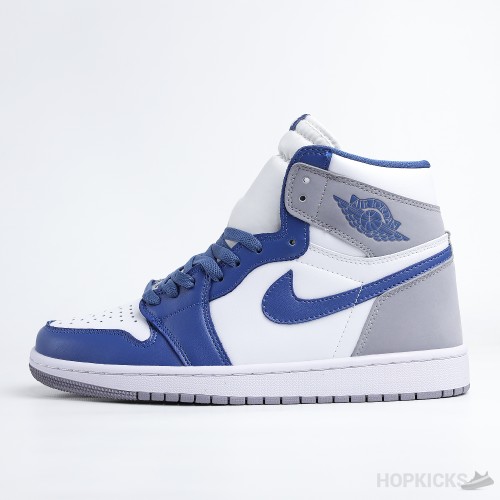 Air Jordan 1 Mid University Blue Grey