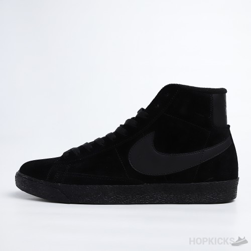 SB Zoom Blazer Mid Triple Black  (Premium Plus Batch)