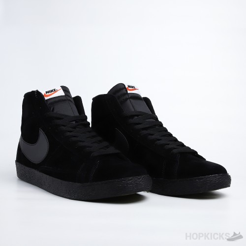 SB Zoom Blazer Mid Triple Black  (Premium Plus Batch)