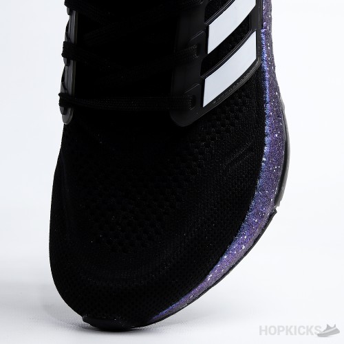 Ultra Boost 21 Boost Black Blue Violet [Real Boost] (Premium Batch)