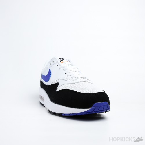 Air Max 1 White Photo Blue Black (Premium Batch)