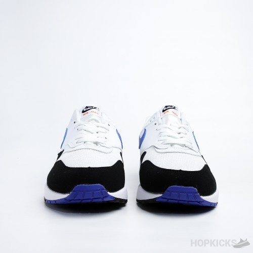 Air Max 1 White Photo Blue Black (Premium Batch)