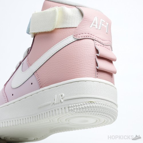 Nike Air Force 1 High Utility "Force is Female" Echo Pink Sail (W) (Premium Batch)