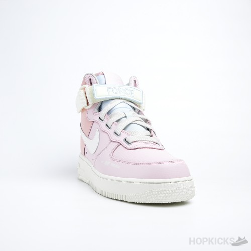 Nike Air Force 1 High Utility "Force is Female" Echo Pink Sail (W) (Premium Batch)