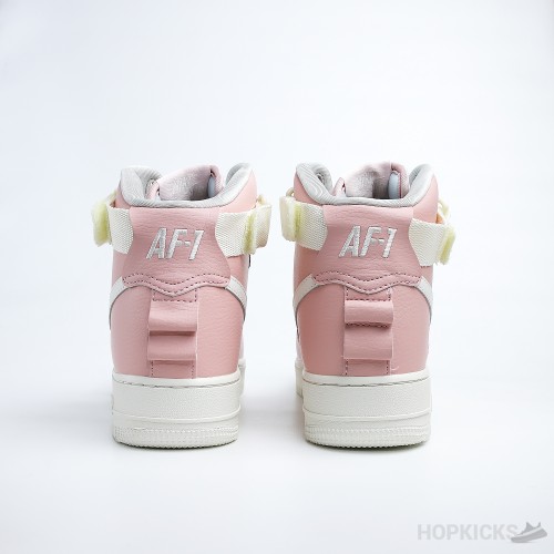 Nike Air Force 1 High Utility "Force is Female" Echo Pink Sail (W) (Premium Batch)