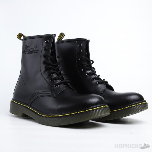 Dr. Martens 1460 Smooth Leather Lace Up Boot Black (Premium Batch)