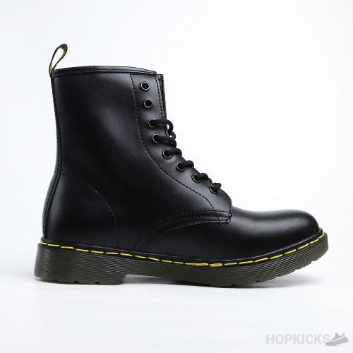 Dr. Martens 1460 Smooth Leather Lace Up Boot Black (Premium Batch)