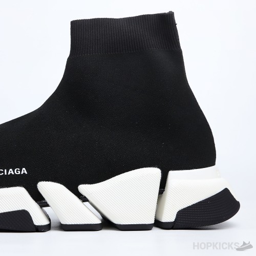 Balenciaga Speed 2.0 Black White (Premium Batch)