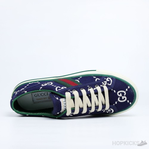 Gucci Tennis 1977 Sneaker Blue White