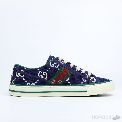 Gucci Tennis 1977 Sneaker Blue White