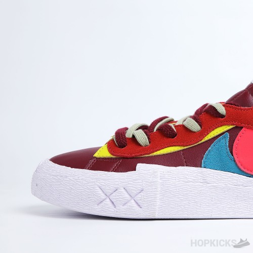 Blazer Low Sacai KAWS Red