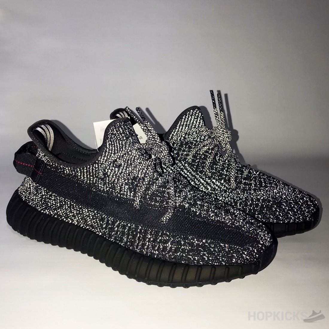 yeezy 350 pirate black reflective