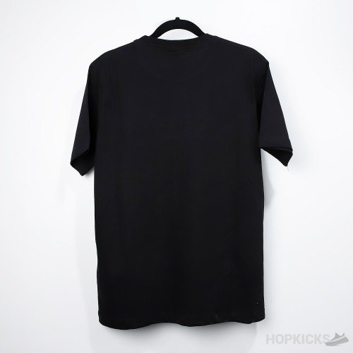 Dior X Peter Doig Oversized Logo Black T-shirt