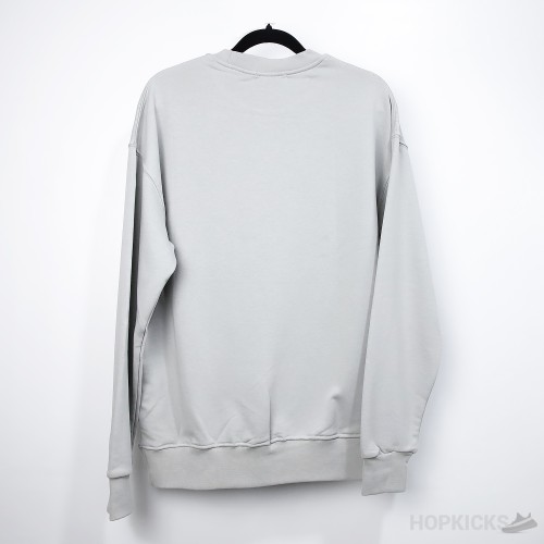 Dior Front Logo Pocket Grey Sweatshirt