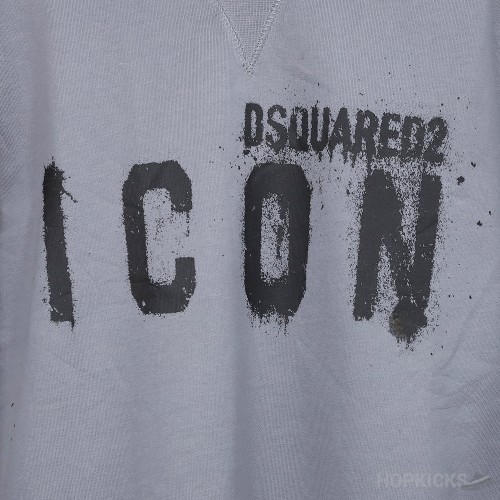 Dsquared Icon Spray Cotton Sweatshirt