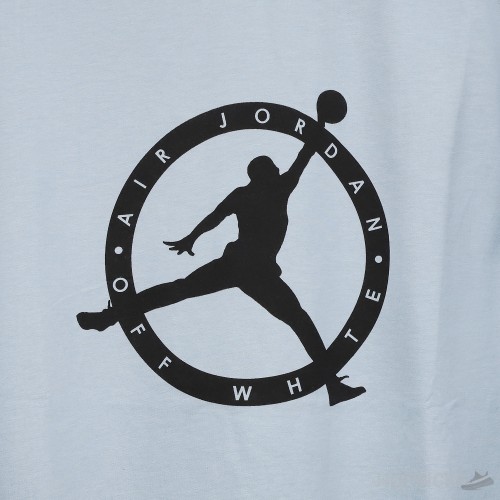 Off-White x Jordan Cyan Sweatshirt 