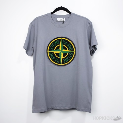 Stone Island Front Patch Logo T-Shirt