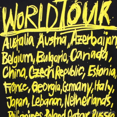 Vetements Black World Tour T-Shirt