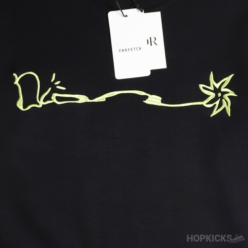 Dior x Cactus Jack Oversized Sweatshirt Black