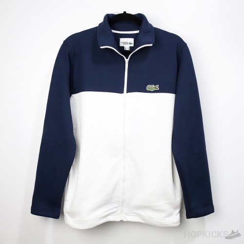 Lacoste Blue White Zipper