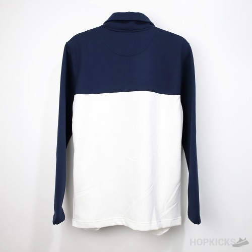 Lacoste Blue White Zipper