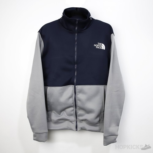 North Face Dark Blue Grey Zipper