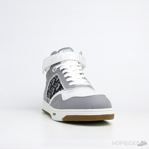 Dior B27 High Top Gray White