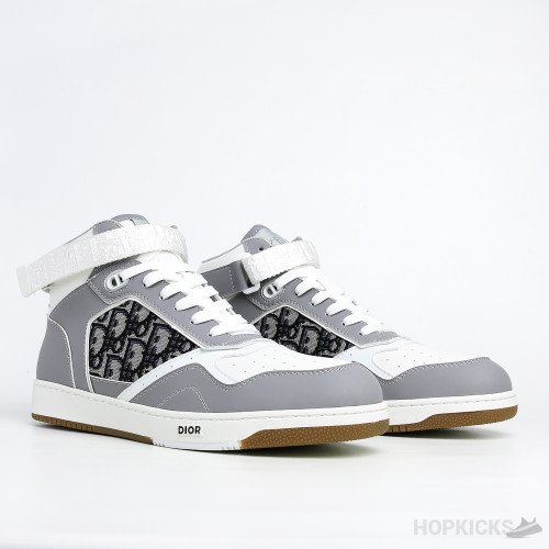 Dior B27 High Top Gray White