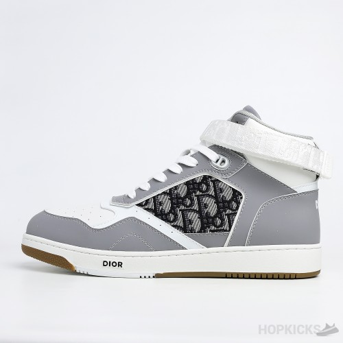 Dior B27 High Top Gray White