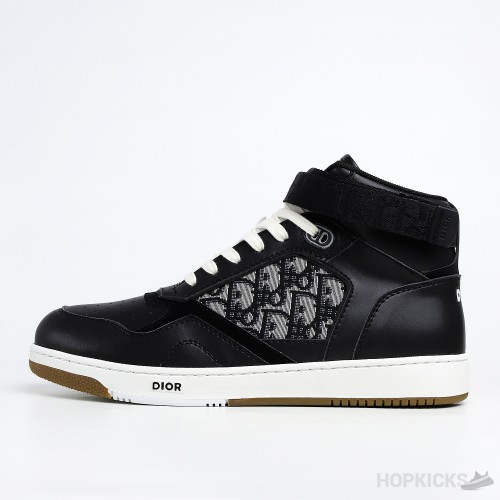 Dior B27 High Top Black Beige