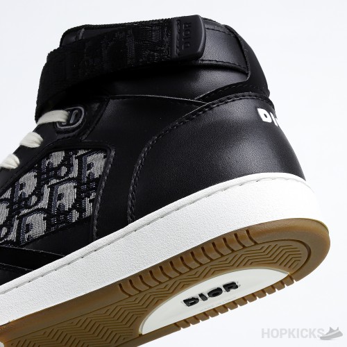 Dior B27 High Top Black Beige