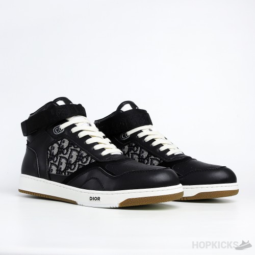 Dior B27 High Top Black Beige