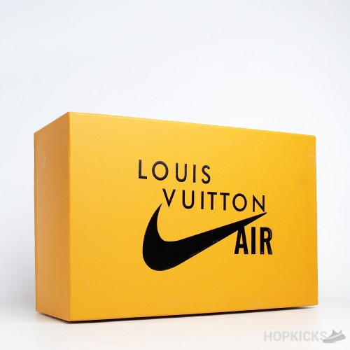 LV x Air Force 1 Low Virgil Abloh Brown Black Sole