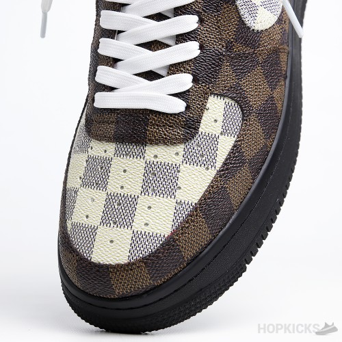 LV x Air Force 1 Low Virgil Abloh Brown Black Sole