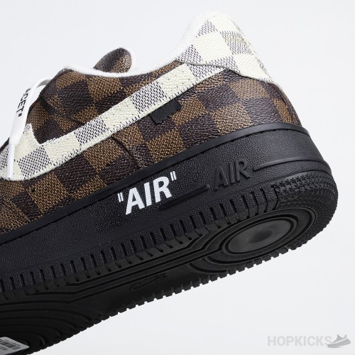 LV x Air Force 1 Low Virgil Abloh Brown Black Sole