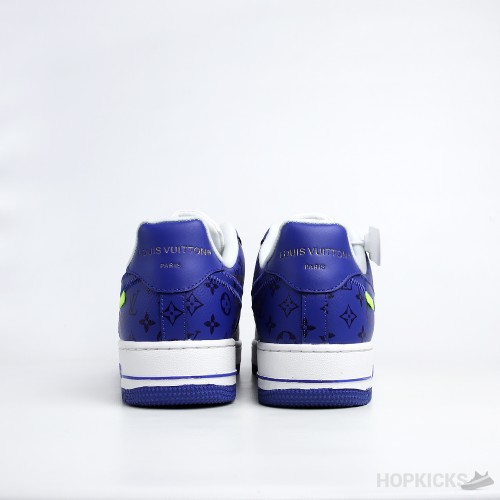 LV x Air Force 1 Low Virgil Abloh White Royal (Premium + Batch)