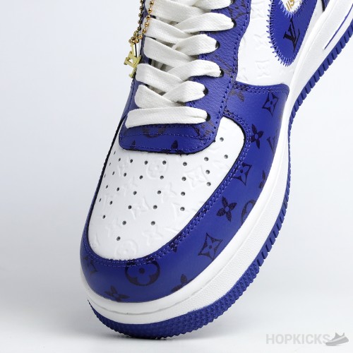 LV x Air Force 1 Low Virgil Abloh White Royal (Premium + Batch)