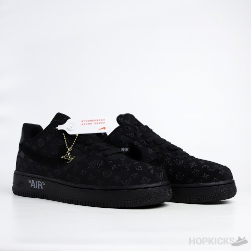 LV x Air Force 1 Low Virgil Abloh Black (Premium + Batch)