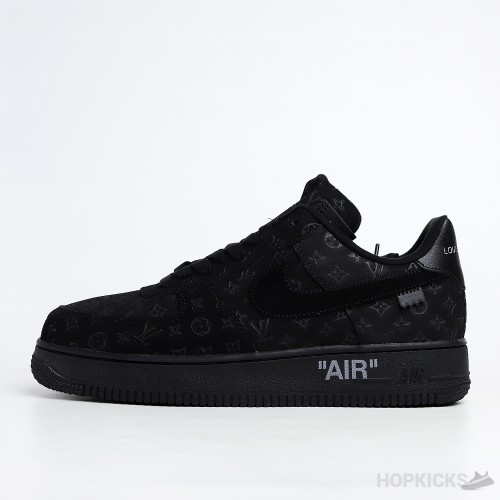 LV x Air Force 1 Low Virgil Abloh Black (Premium + Batch)