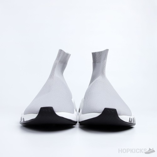 Bale*ciaga Speed Graffiti Gray White Black