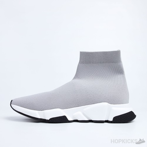 Bale*ciaga Speed Graffiti Gray White Black