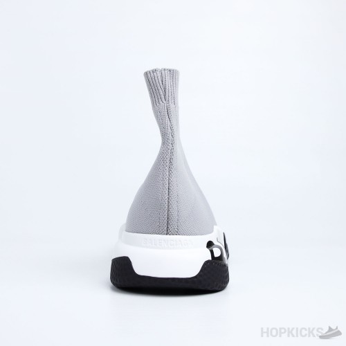 Bale*ciaga Speed Graffiti Gray White Black