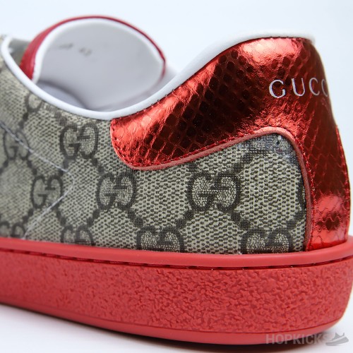 Gucci Ace GG Supreme Red