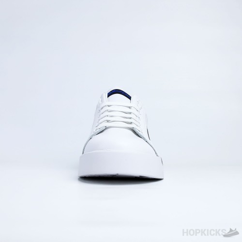 D&G White Blue Portofino Sneakers