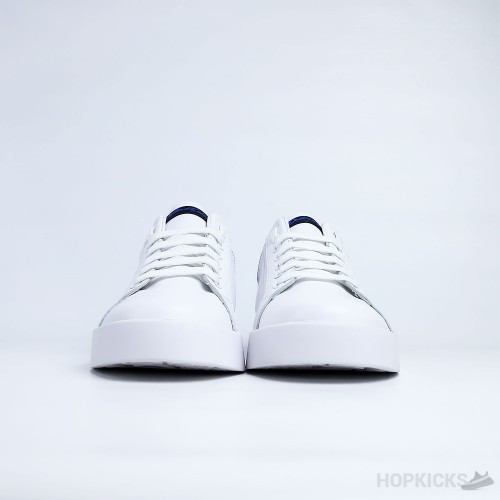 D&G White Blue Portofino Sneakers