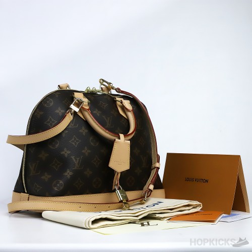 L*V Alma Monogram BB Brown