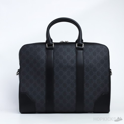 G*cci Briefcase GG Supreme Large Black