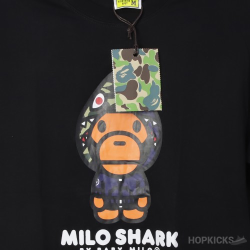 Bape Big Baby Milo Tee Black