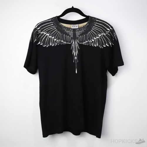 Marcelo Burlon Wings T-Shirt Black Grey