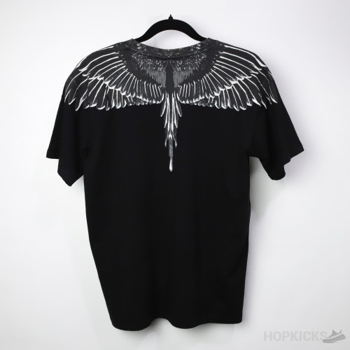 Marcelo Burlon Wings T-Shirt Black Grey